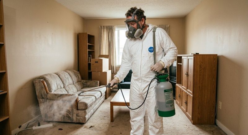 Roach Fumigation in Fredericksburg, VA